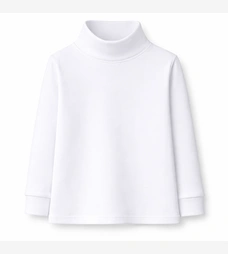 Дитячий гольфі уні, 98-134см, футер з еластаном, білий фото на tatoshka.ua