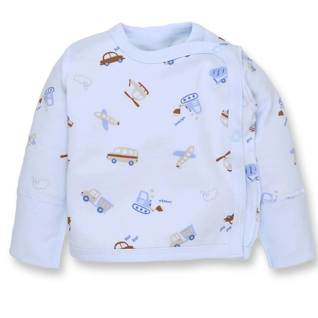 Льоля уні, 50-62см, футер 100% бавовна, блакитна фото Татошка