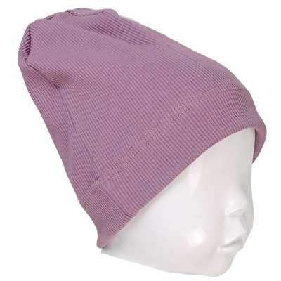 Шапочка для дівчинки, 46-52 см, кашкорсе, бордова