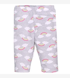 Велосипедки (треси) , р.92-134 см, кулір, сірий меланж з принтом фото на tatoshka.ua