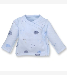 Льоля уні, 56-62см, інтерлок рапорт 100% бавовна, блакитний з принтом фото на tatoshka.ua