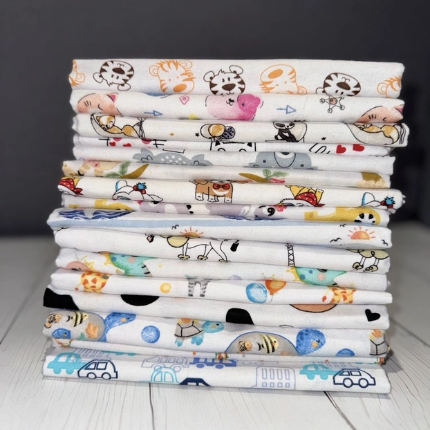 Пелюшка фланель в асотрименті 90*110 фото Татошка