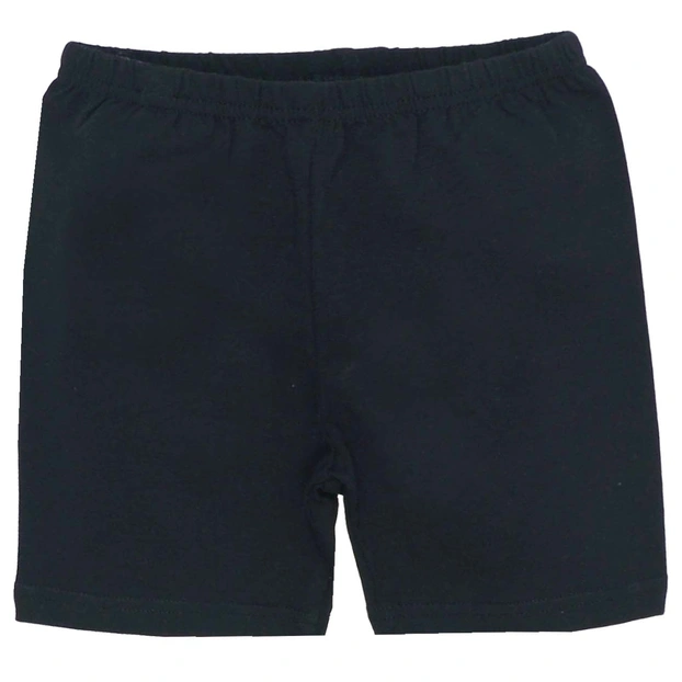 Шорти обтягуючі уні , р.104 см, кулір з еластаном, чорні фото Татошка