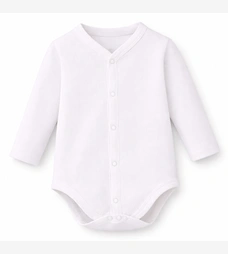 Напівкомбінезон уні, 62-68 см, інтерлок рапорот 100% бавовна, білий фото на tatoshka.ua