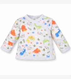 Льоля уні, 50-62 см, кулір 100% бавовна, сіра з принтом фото на tatoshka.ua