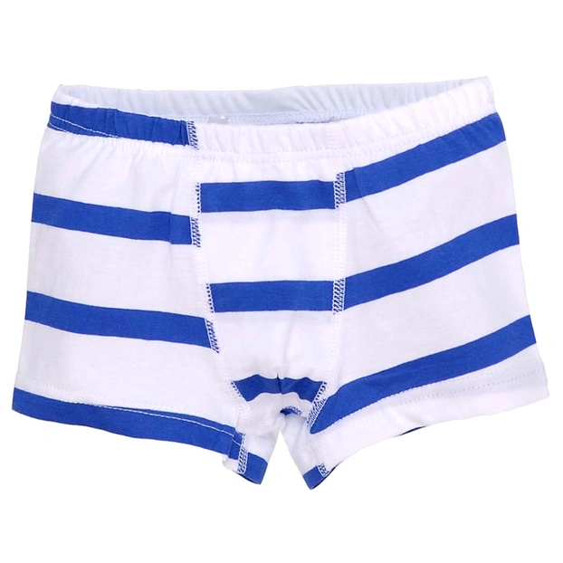 Труси-боксери для хлопчика, 110-140см, кулір, білі з принтом фото Татошка