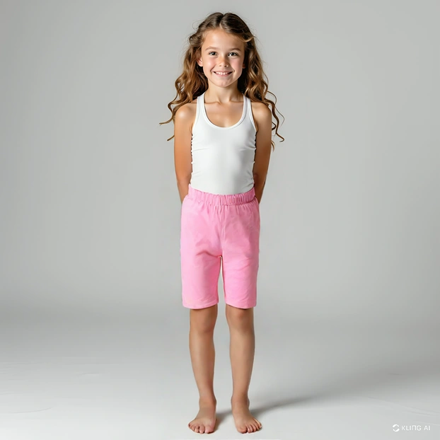 Велосипедки (треси) укорочені , р.80-128 см, рібана, рожеві фото Татошка