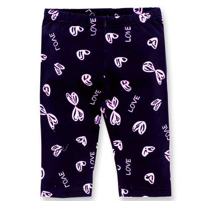 Велосипедки (треси) , р.104-128 см, кулір, чорні з принтом