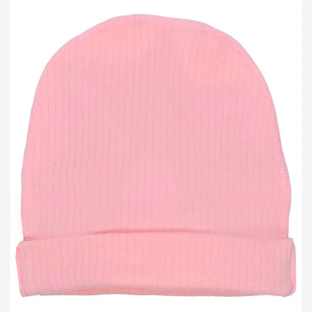 Детская шапочка, р 36-42 г, жаккард, розовая фото Татошка