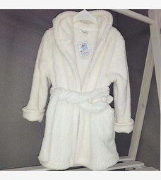 Халат уні,104-134 р., велсофт ,молочний фото на tatoshka.ua