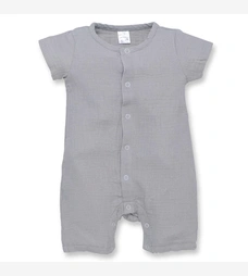 Пісочник уні, 62-74см, муслін 100% бавовна, сірий фото на tatoshka.ua