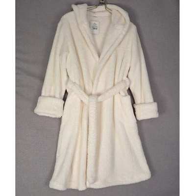 Халат уні,140-152 р., велсофт ,молочний
