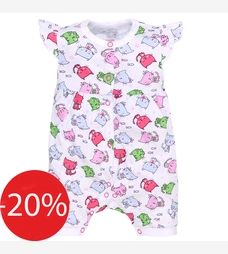 Пісочник для дівчинки, 56-74см, кулір, білий з принтом фото на tatoshka.ua