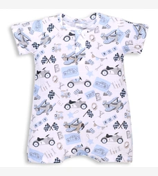 Пісочник уні, 80-86см, муслін 100% бавовна, білий з принтом фото на tatoshka.ua