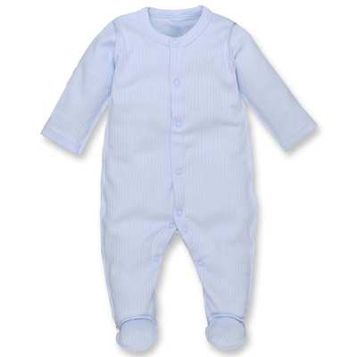 Дитячий комбінезон уні, р.46-62 см, інтерлок "рапорт", блакитний