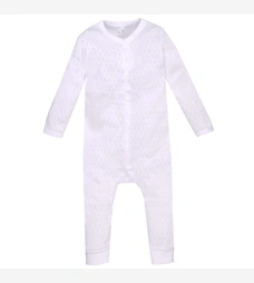 Дитячий комбінезон уні, р.80-86 см, ажур, білий фото на tatoshka.ua