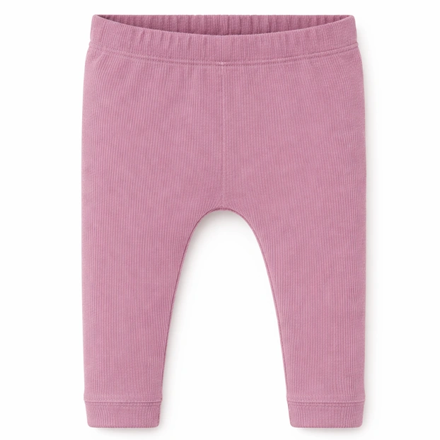 Детские брюки для девочки, р.74-86 см, ластик рубчик, фиолетовые. фото Татошка