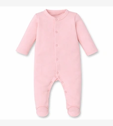 Детский комбинезон для девочки, р.56 см, интерлок 'рапорт', розовый фото на tatoshka.ua