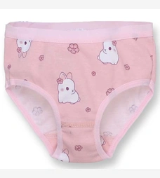 Труси класичні для дівчинки, 86-116см, мультіріп 100% бавовна, рожевий з принтом фото на tatoshka.ua