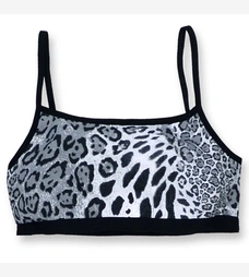 Дитяча майка-топ для дівчинки, р.140-164 см, кулір, сірий меланж фото на tatoshka.ua