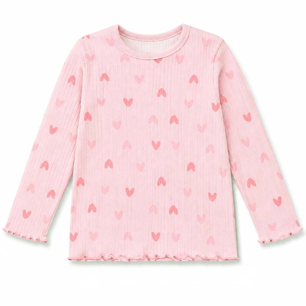 Дитячий джемпер для дівчинки, р.86-134 см, рубчик(кашкорсе), рожевий з принтом фото Татошка