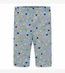 Велосипедки (треси)  , р.92-140 см, кашкорсе, сірий меланж з принтом фото на tatoshka.ua