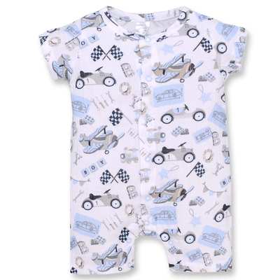 Пісочник уні, 62-86см, муслін 100% бавовна, білий з принтом