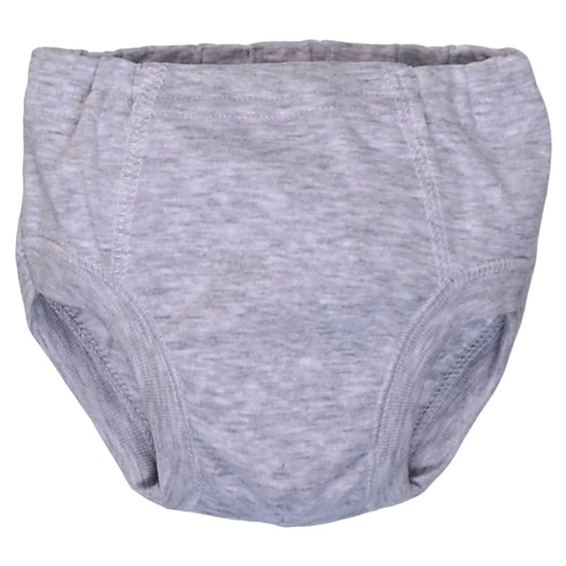 Труси для хлопчика, 128см, рібана, сірий меланж фото Татошка