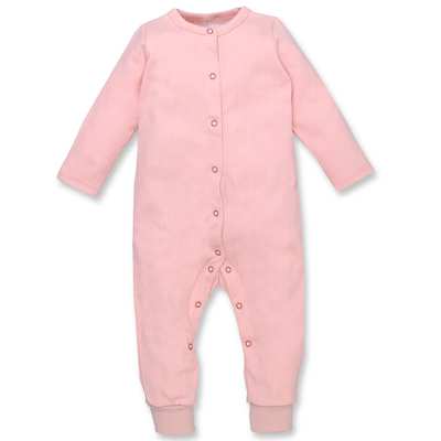 Дитячий комбінезон для дівчинки, р.80-86 см, інтерлок "рапорт", рожевий