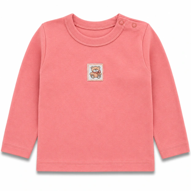 Дитяча кофточка для дівчинки , р.68-86 см, рібана, кораловий фото Татошка