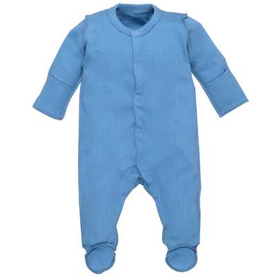 Дитячий комбінезон для хлопчика, р.56-62 см, кашкорсе, синій