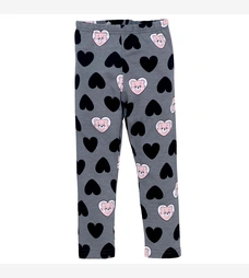 Дитячі лосини , р.80-134 см, кулір з еластаном, сірі з принтом фото на tatoshka.ua