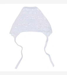 Детский чепчик уни, шитье, белый фото на tatoshka.ua