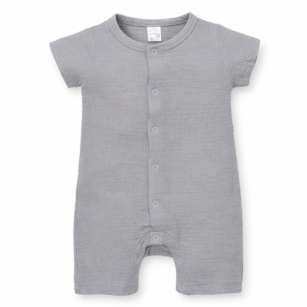 Пісочник уні, 62-74см, муслін 100% бавовна, сірий фото Татошка