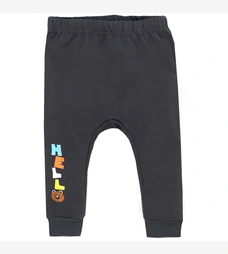 Дитячі штани уні, р.80-98 см,футер петельний, сірі фото на tatoshka.ua