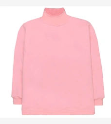 Дитячий гольф для дівчинки, р.92-164 см,футер, рожевий фото на tatoshka.ua