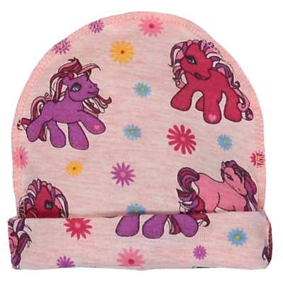 Дитяча шапочка, р 36-42 р, інтерлок, рожева з принтом