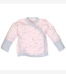 Льоля для дівчинки, 50-62 см, інтерлок 100% бавовна, рожева з принтом фото на tatoshka.ua