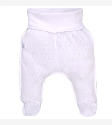 Ползунки на резинке уни, 50-62см, ажур, белые фото на tatoshka.ua