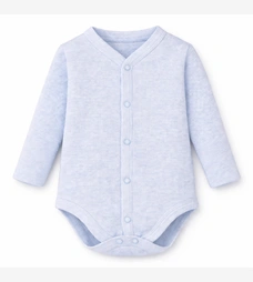 Напівкомбінезон уні, 62-68 см, інтерлок рапорот 100% бавовна, блакитний фото на tatoshka.ua