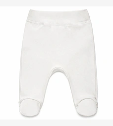 Ползунки на резинке уни, 46-68см, интерлок, молочные фото на tatoshka.ua