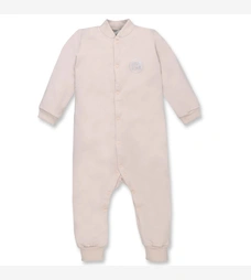 Дитячий комбінезон  уні, р.80-86 см, футер, бежевий фото на tatoshka.ua