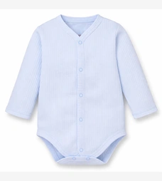 Полукомбинезон уни, 62-74 см, интерлок рапорот 100% хлопок, голубой фото на tatoshka.ua