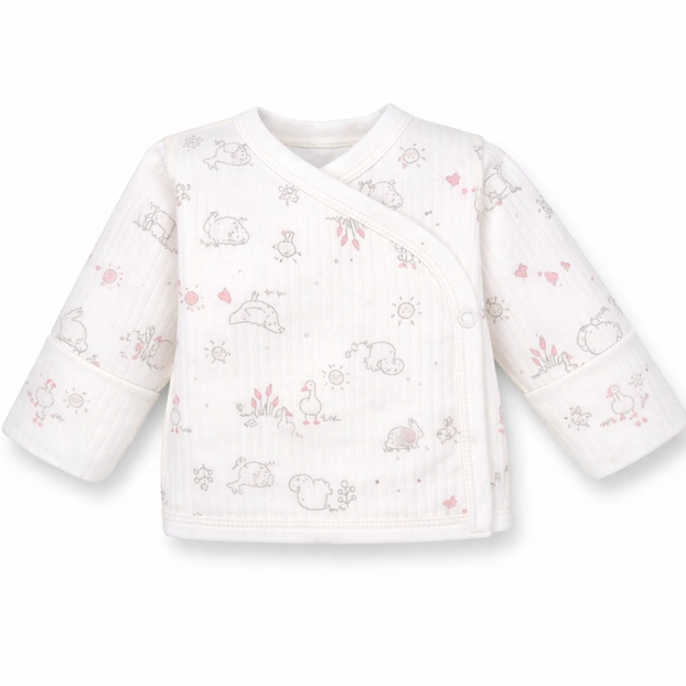 Льоля уні, 56-62см, інтерлок рапорт 100% бавовна, молочний з принтом фото Татошка