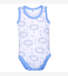 Боді уні, 68-92 см, рібана 100% бавовна, біла з принтом фото на tatoshka.ua