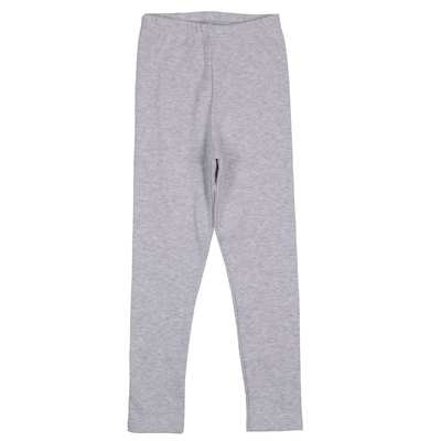 Лосини дитячі для дівчинки , р.80-134 см, рібана з подчесом, сірий меланж