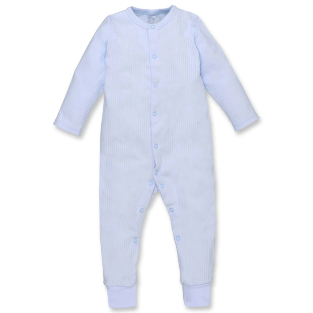 Дитячий комбінезон уні, р.80-86 см, інтерлок 'рапорт', блакитний фото Татошка