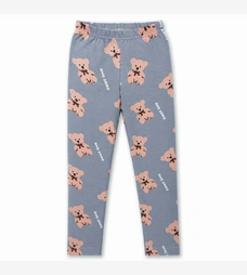 Дитячі лосини , р.104-134 см, кулір з еластаном, сірі з принтом фото на tatoshka.ua