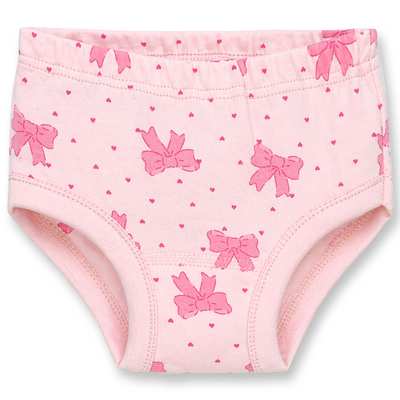 Труси класичні для дівчинки, 80-122см, Рібана, розовий з принтом