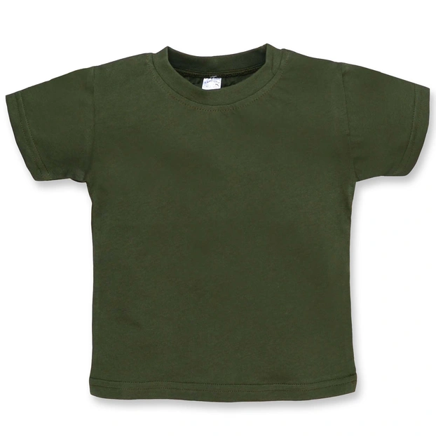 Футболка для хлопчика, р.92-164 см, кулір, зелена фото Татошка